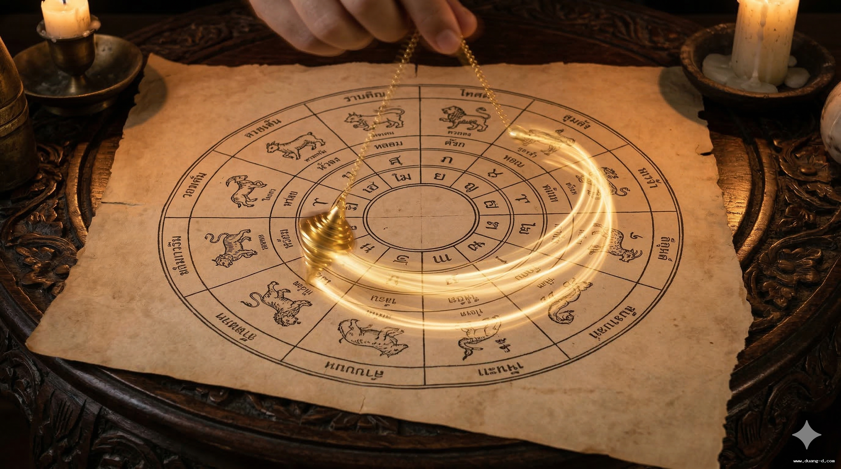 ภาพการอ่านดวงชะตาประจำวันสำหรับคนเกิดวันอาทิตย์