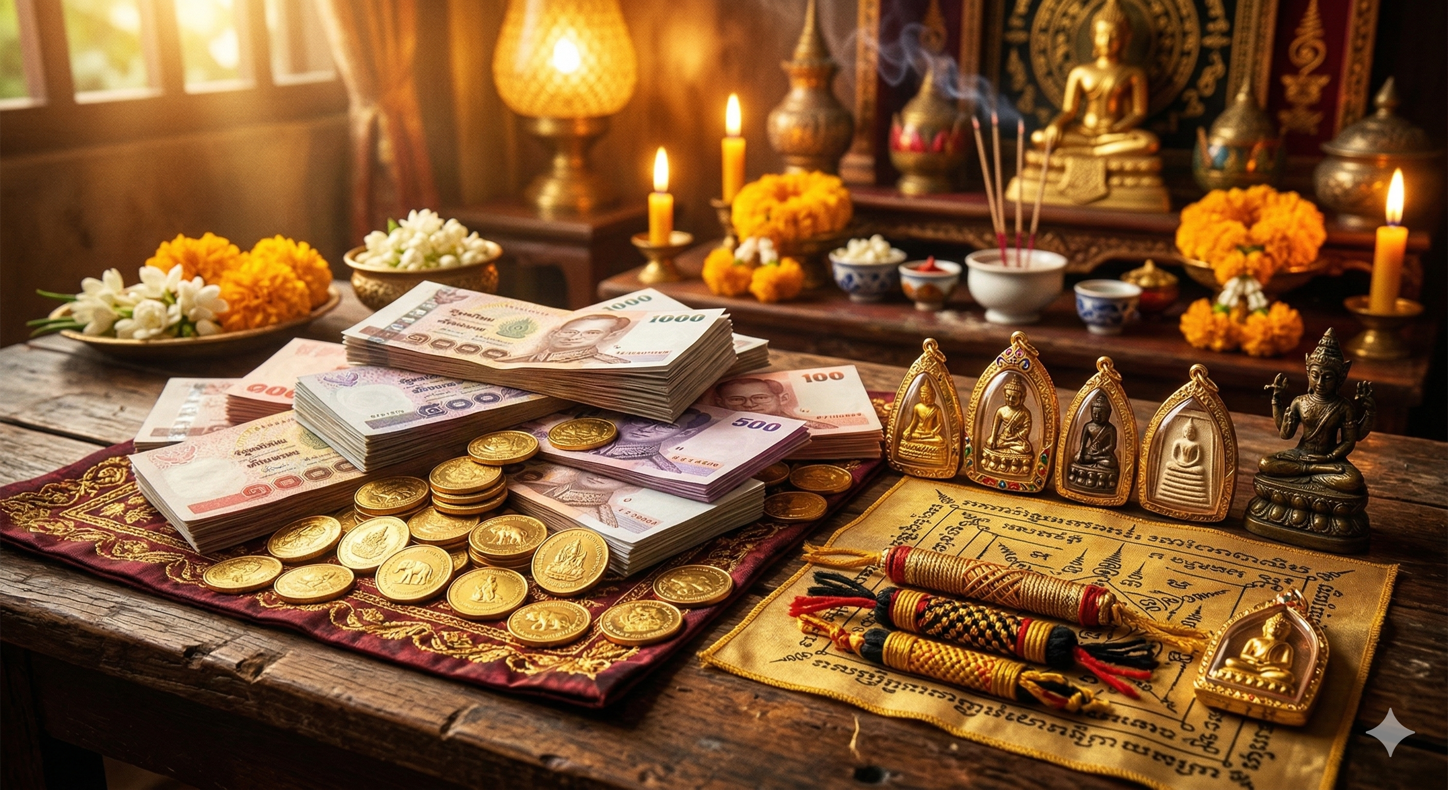 ภาพการจัดห้องรับแขกตามหลักฮวงจุ้ยเพื่อเรียกทรัพย์ในเดือนมีนาคม