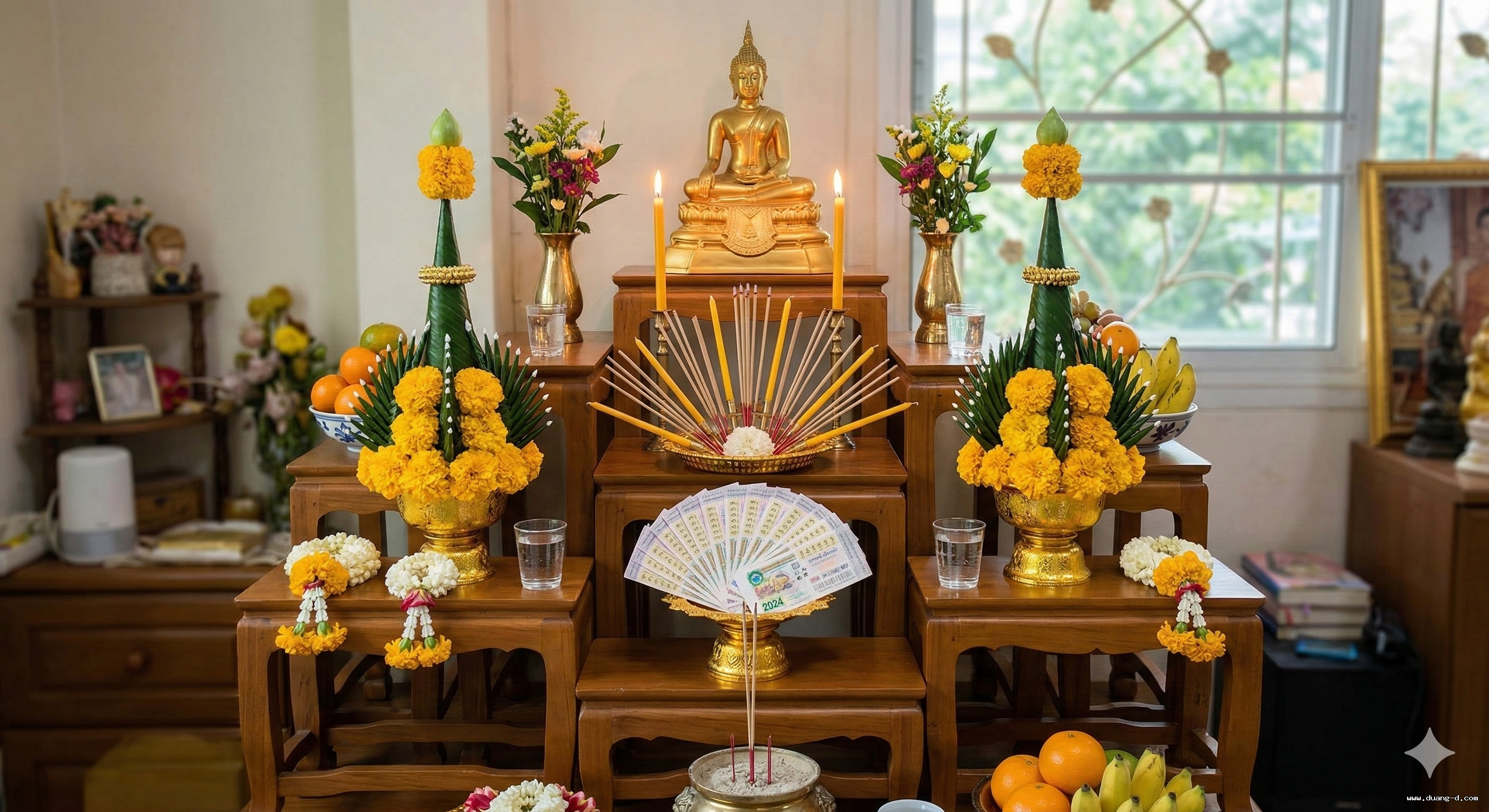 ภาพชาวราศีเมถุนกำลังสวดคาถาเรียกทรัพย์