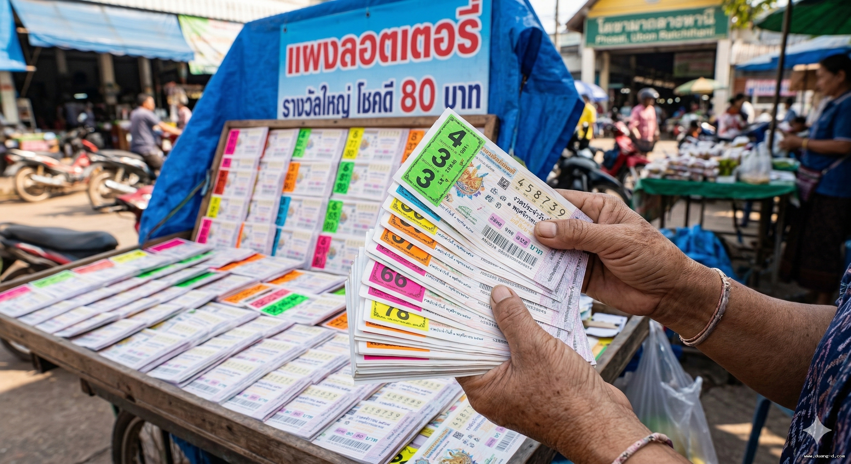 เลขเด็ดจากดุ่ย ภรัญฯ งวด 1 เม.ย. 2569