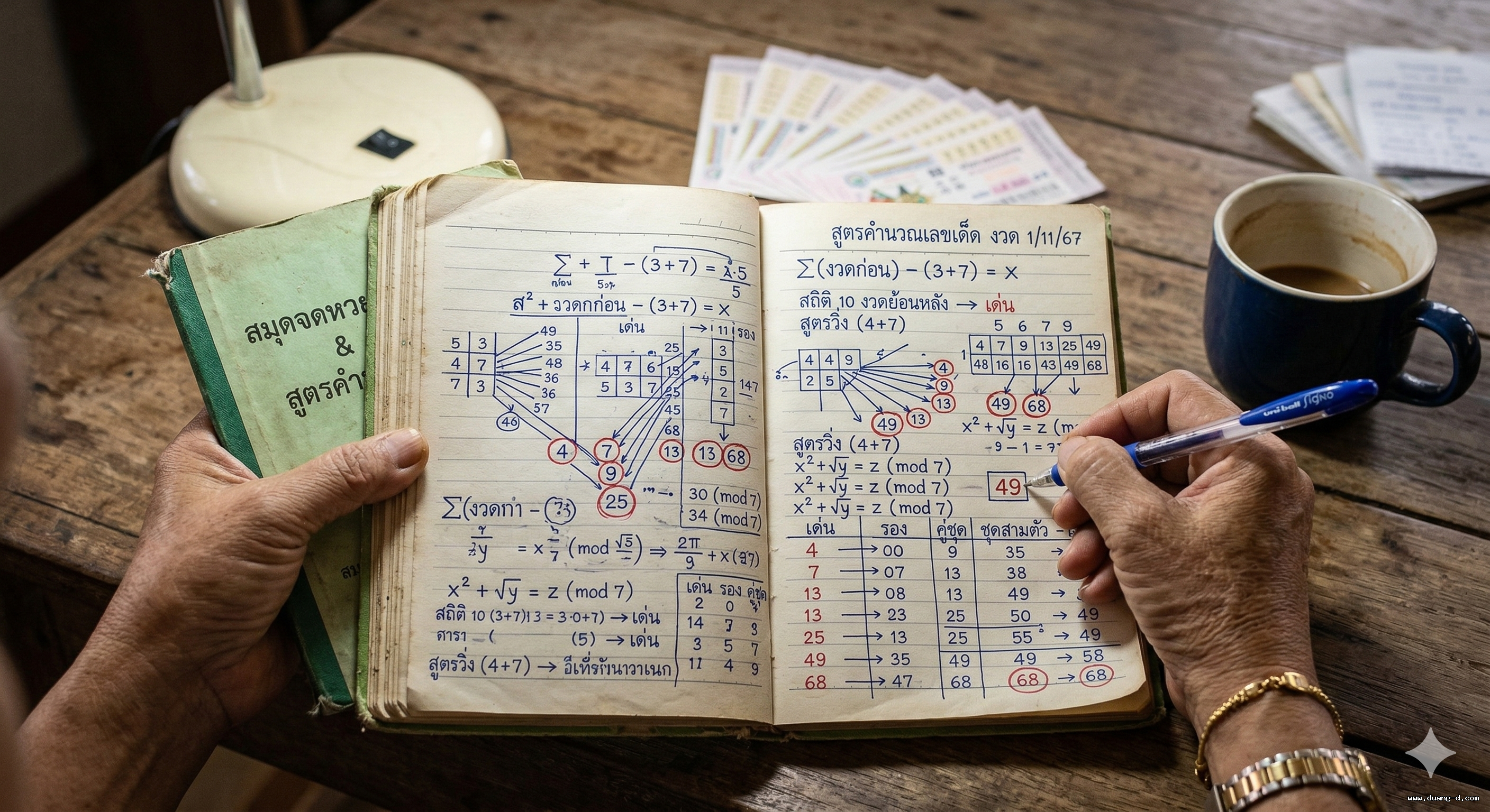 เซียนตัวเลขกับแนวโน้มหวย 1 พ.ค. 2569